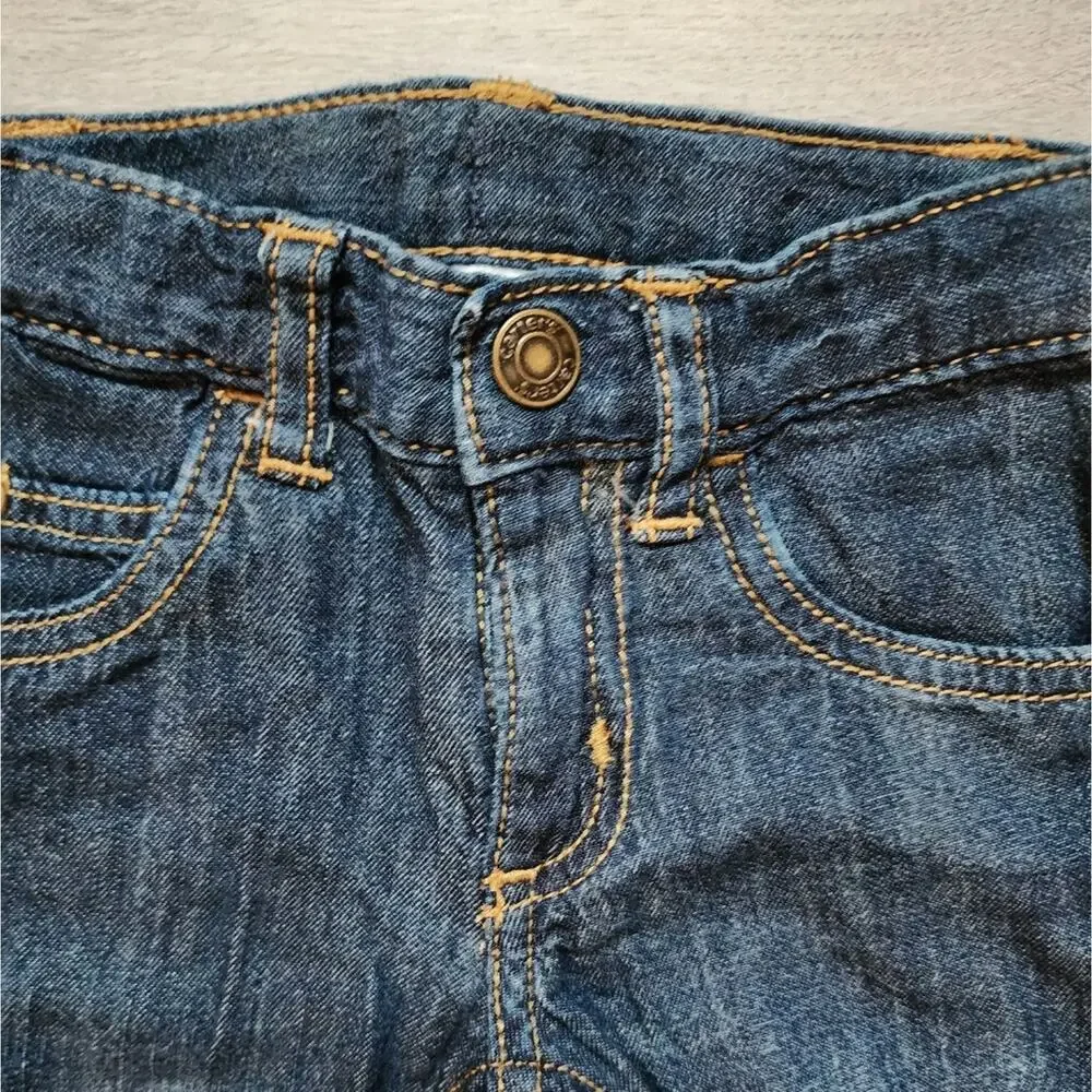 Carter's Boy's Infant Denim Pants Snap Button Closure Jeans Size 3 Months 3M